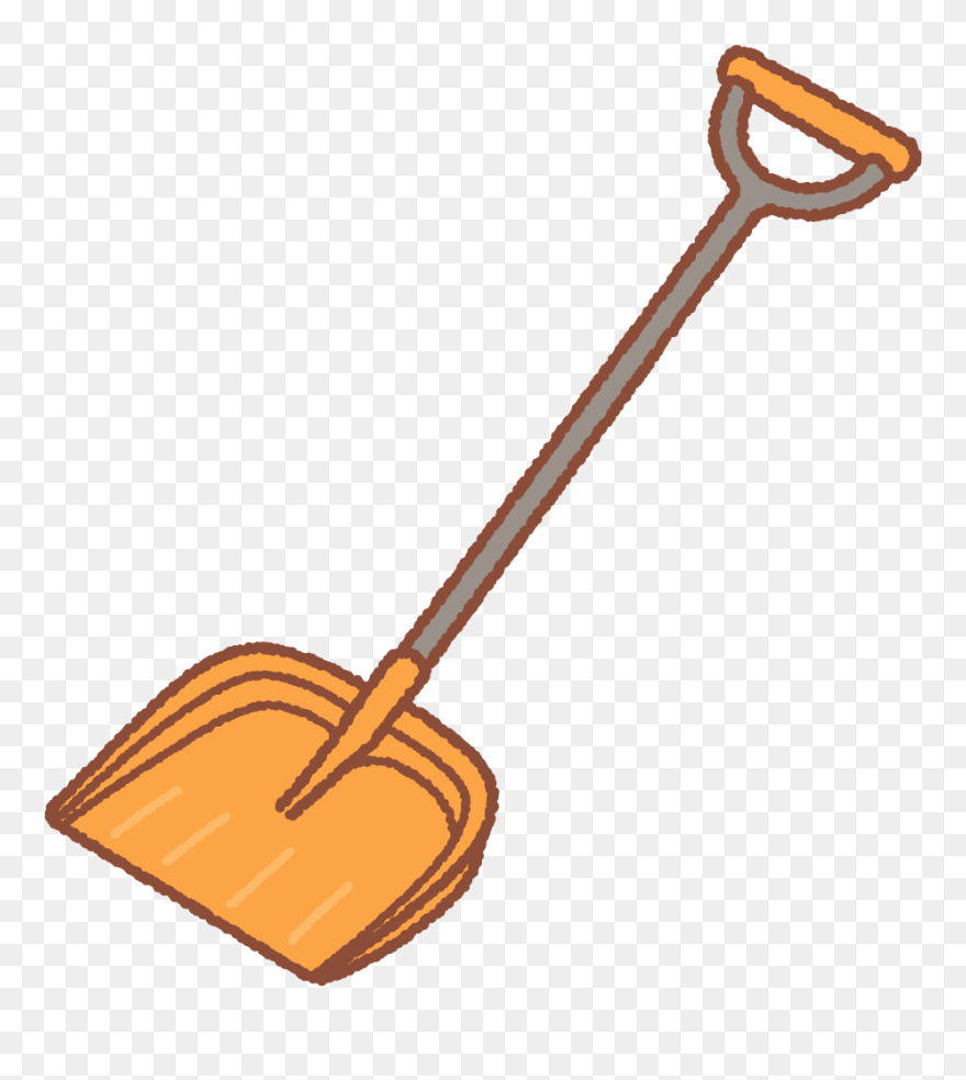 雪かきスコップのフリーイラスト
clip Art Of Snow-shovel - Png Download