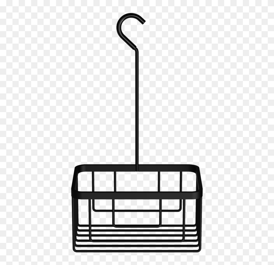 Hang-up Shower Basket Clipart