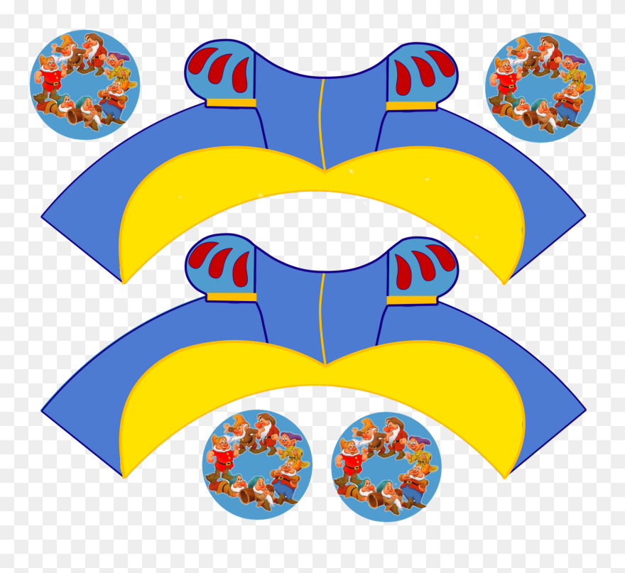 Snow Clipart Cupcake Is White - Snow White Cupcake Liner - Png Download