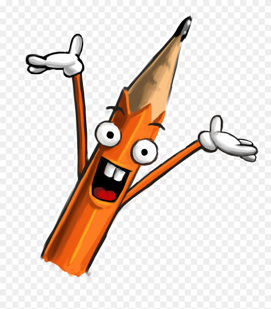 Clipart Png Collection Pencil Png Download - Cartoon Gif Transparent Background