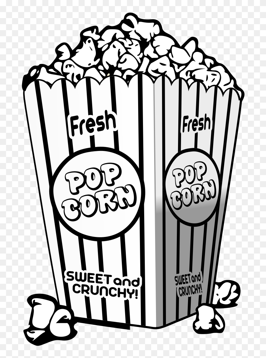 Popcorn Clipart - Png Download
