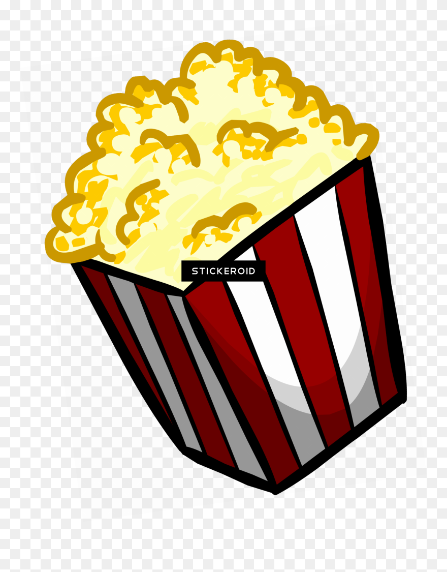 Clip Art Transparent Popcorn , Png Download