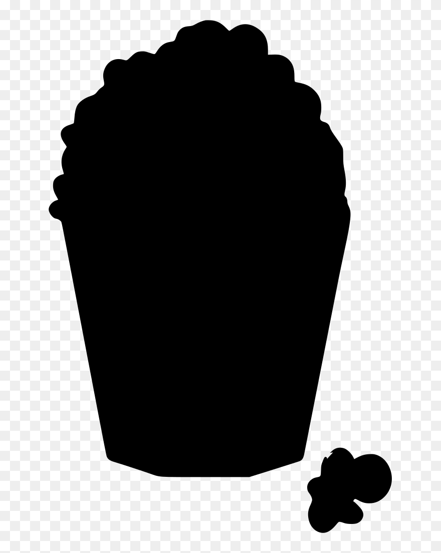Popcorn Bucket Clipart - Png Download