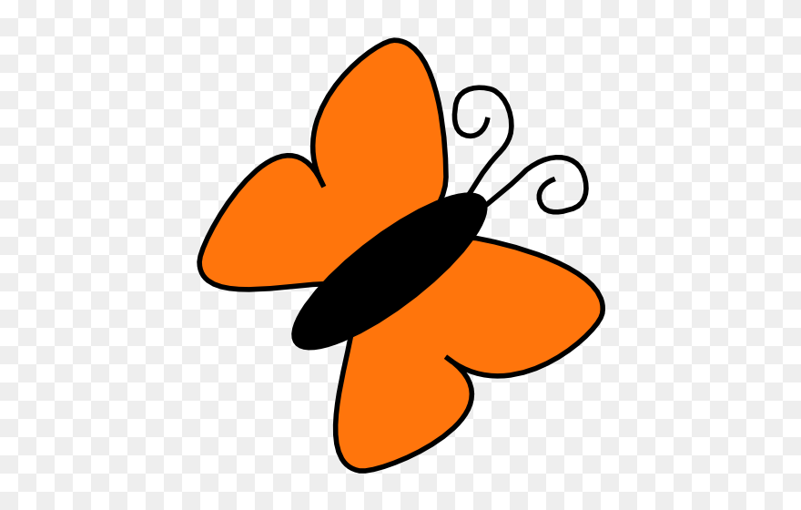 Cute Butterfly Clipart - Png Download