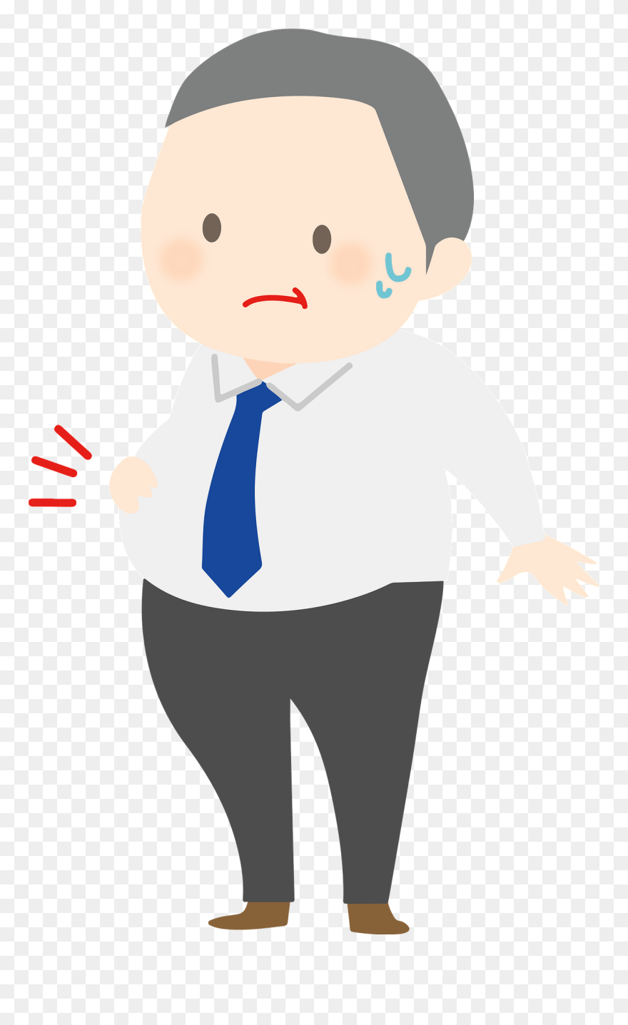 Fat Man Clipart - Png Download