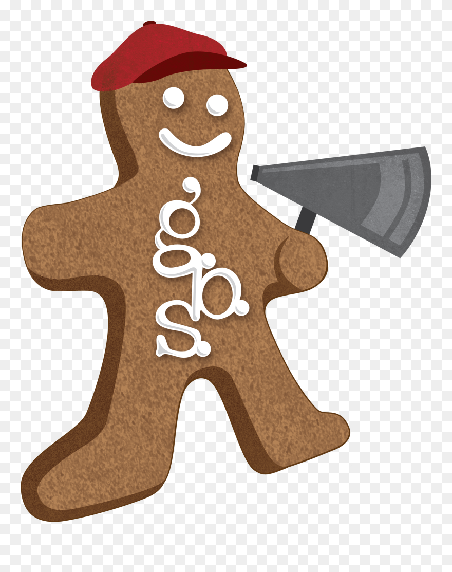 Gingerbread Man Clip Art - Png Download