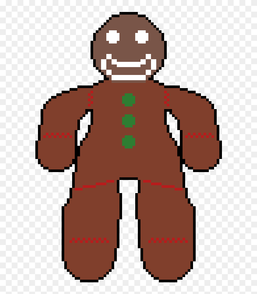 Gingerbread Man Clip Art - Png Download
