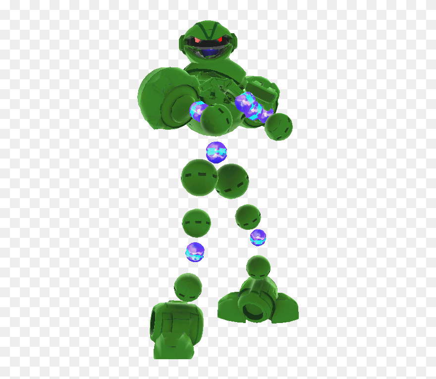 Working Vector Man - Super Smash Bros Vectorman Clipart