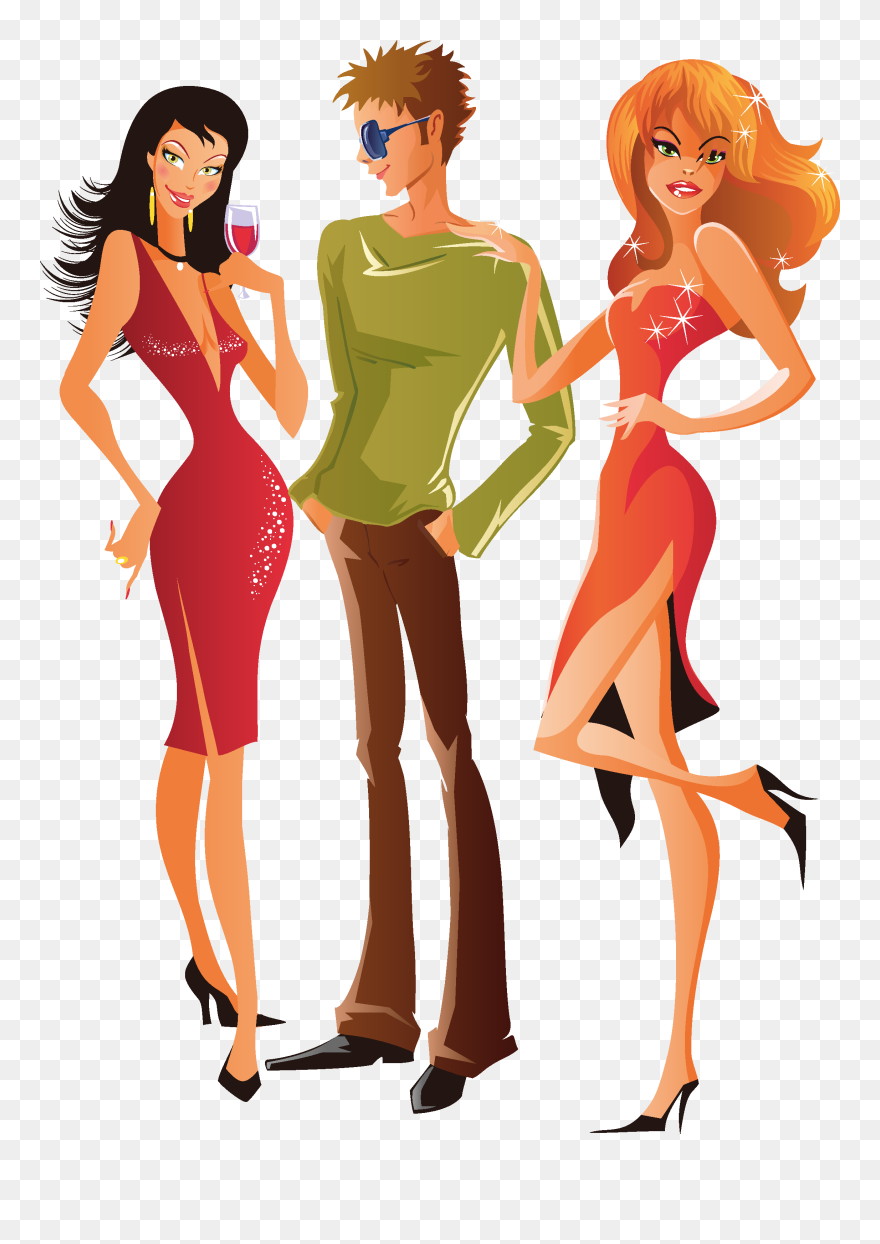 Clip Art Men And - Man And Woman Clip Art - Png Download