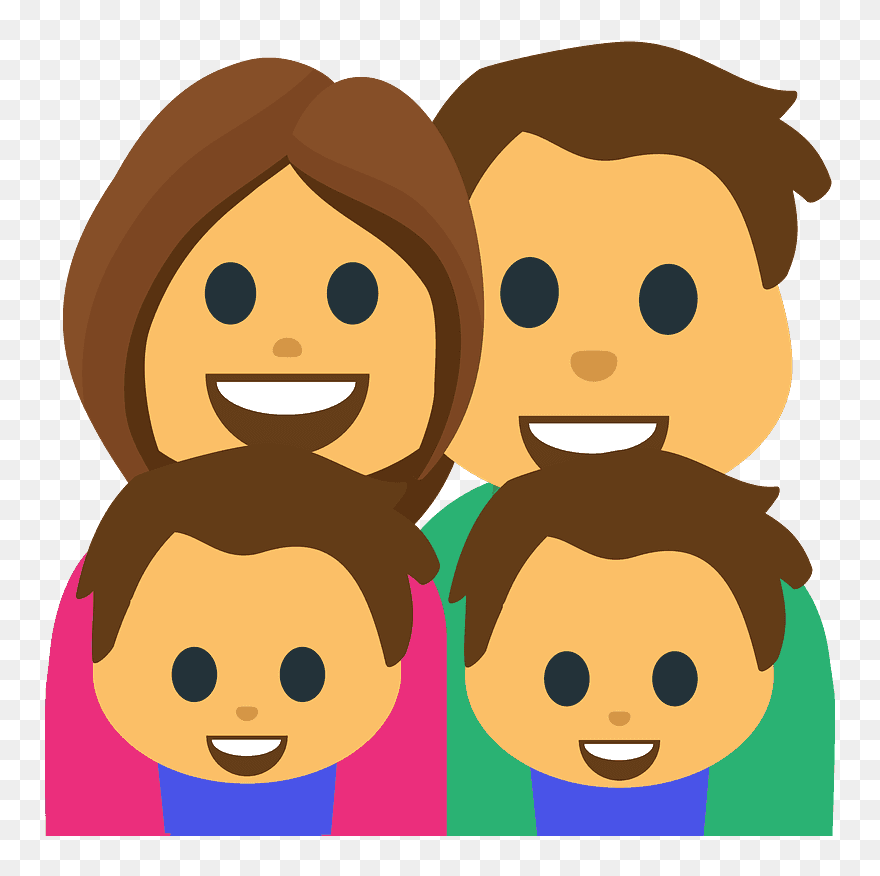 👨 👩 👧 Emoji Clipart