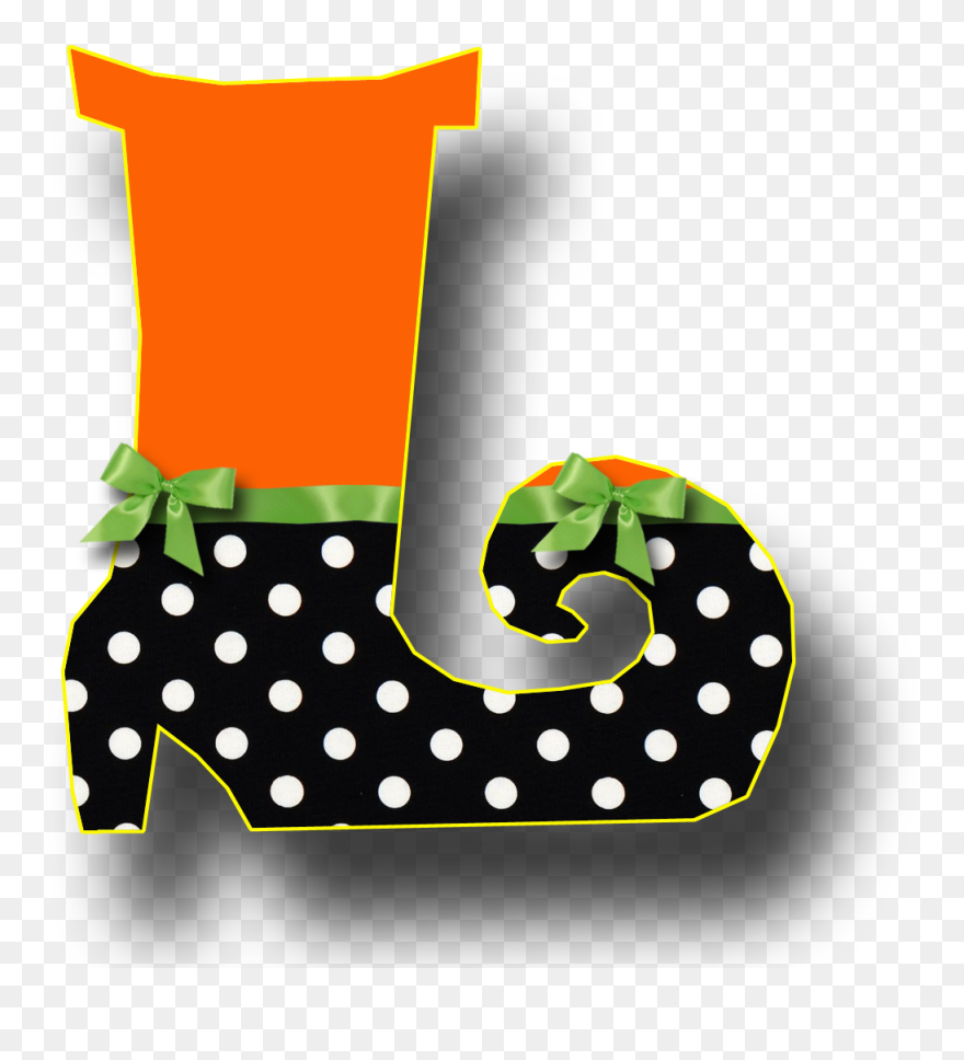 Halloween Letters Clipart - Png Download