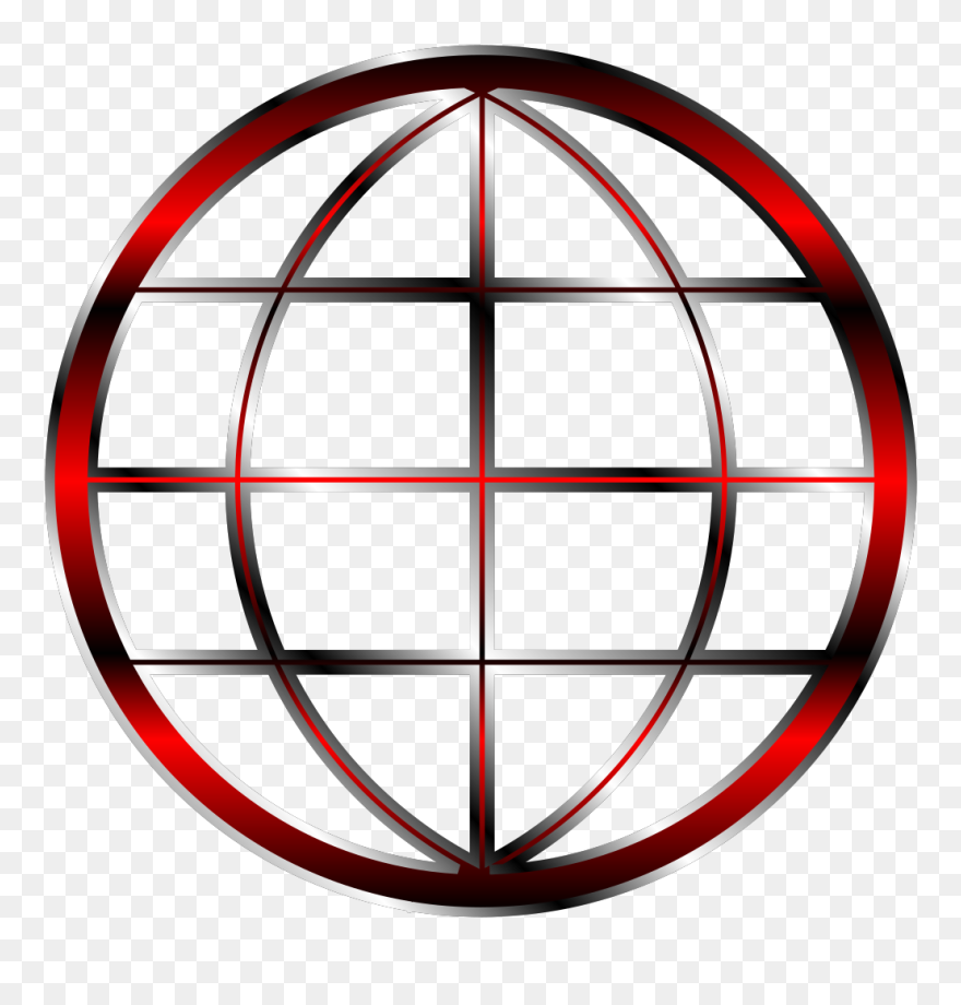 Globe Line Art Png Clipart