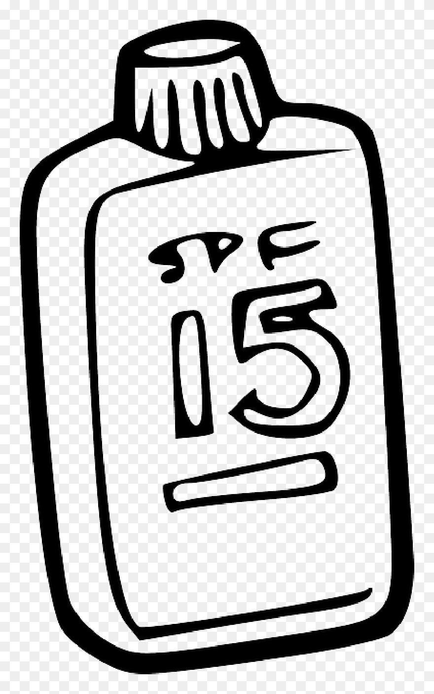 Sunscreen Clip Art - Png Download
