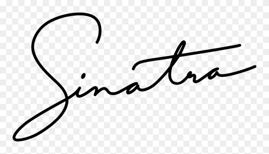 Sinatra Firehouse Cultural Center - Frank Sinatra Logo Png Clipart