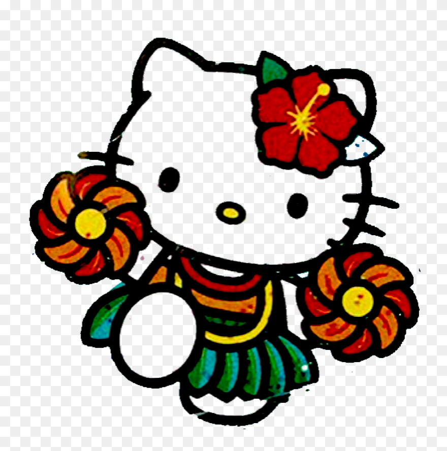 Hello Kitty On Drugs Clipart