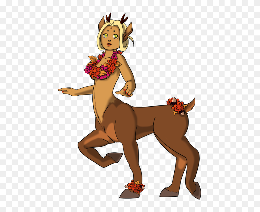 Female Centaur Png Transparent Images - Cartoon Centaur Clipart