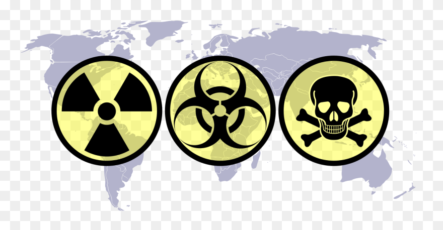 Bioterrorism - Clipart - Weapons Of Mass Destruction Symbol - Png Download