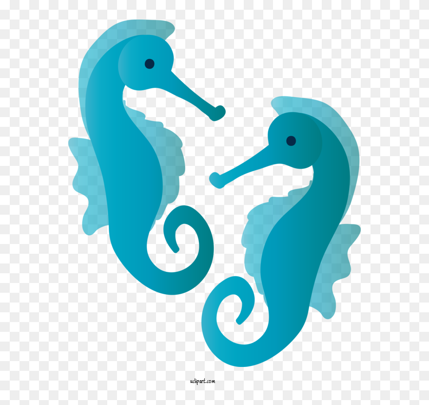 Transparent Animals Seahorse Fish For Seahorse For - Illustration Clipart