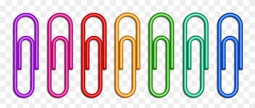 Clip Art Paper Clips - Png Download