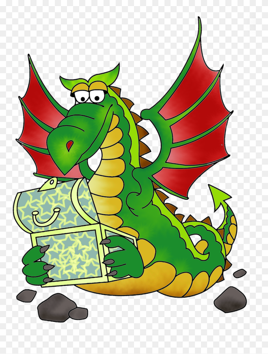 Dragon Drawing Clip Art - Dragon - Png Download