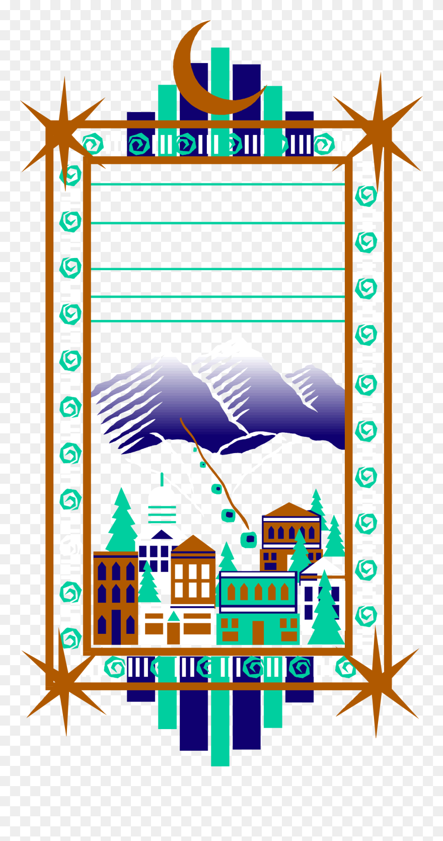 Euclidean Vector Notepad Clip Art - Vector Graphics - Png Download