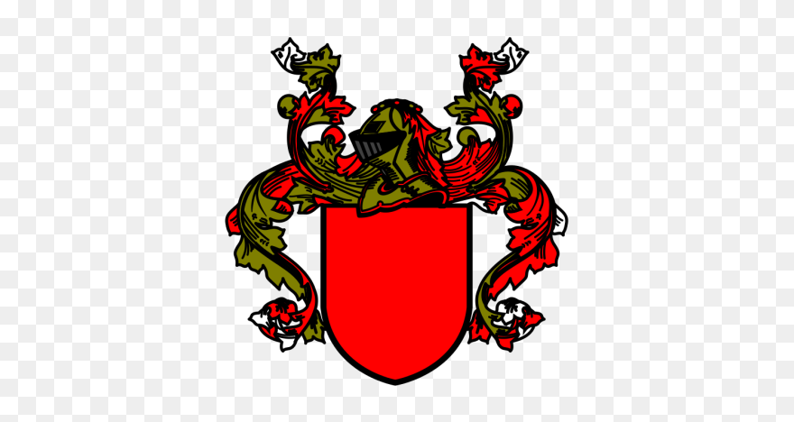 Maroon Coat Of Arms Clipart