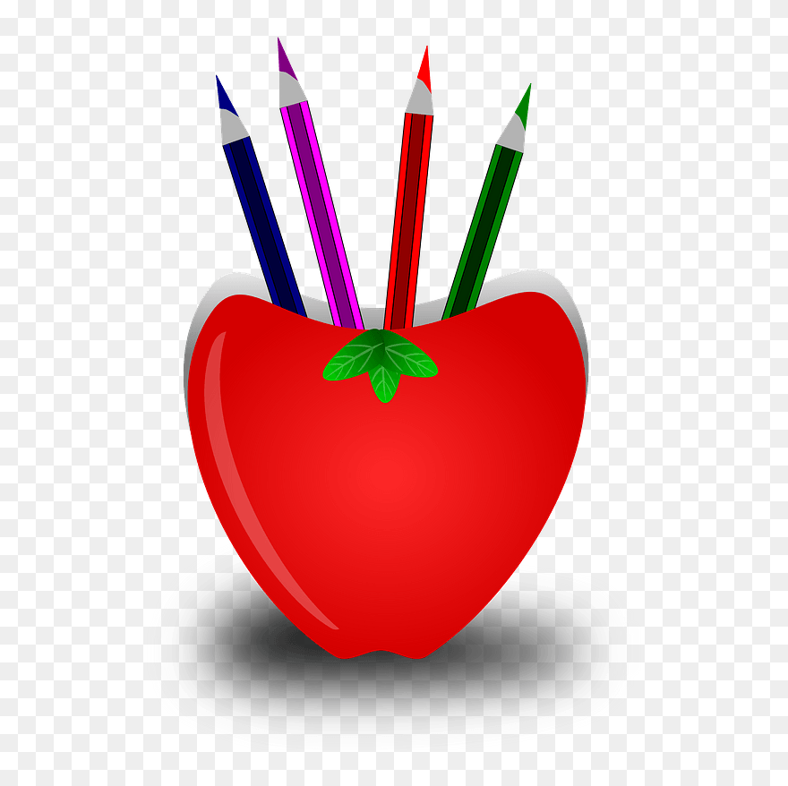Pen Stand Box Vector Clipart