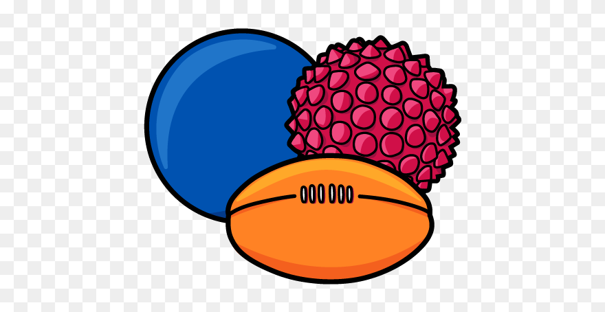 Clipart Ball Footy - Afl Ball Clip Art - Png Download