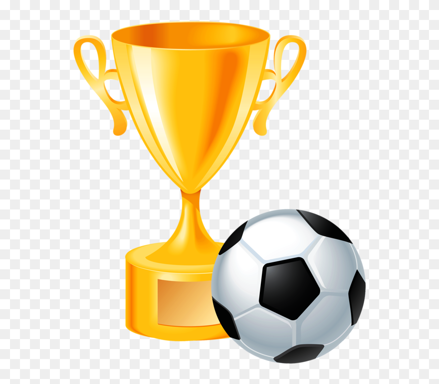 Free Soccer Clipart - Soccer Trophy Clipart - Png Download