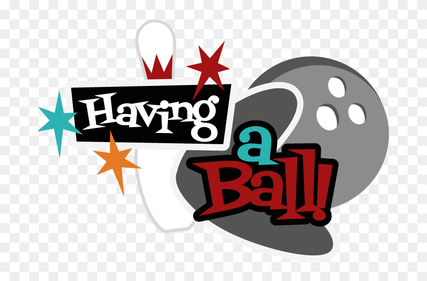 Bowling Clipart Svg - Miss Kate Cuttables Bowling - Png Download