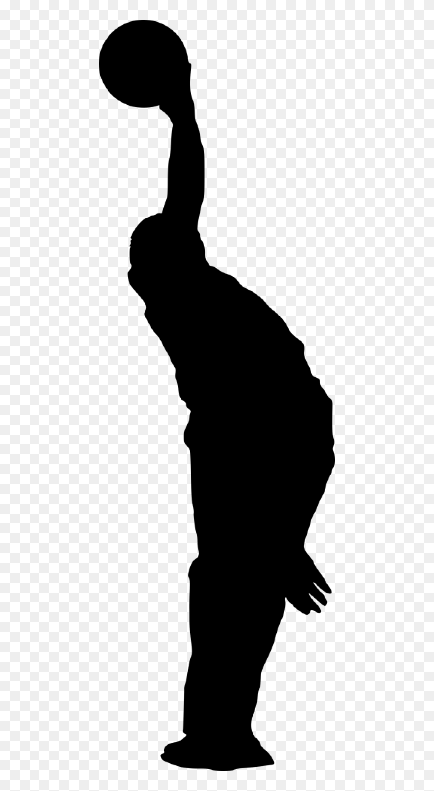 Clipart Man Bowling - Bowling Silhouette - Png Download