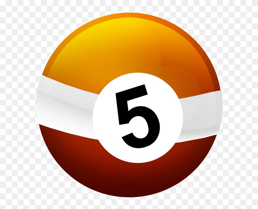 Ball Clip Bal - Pool - Png Download