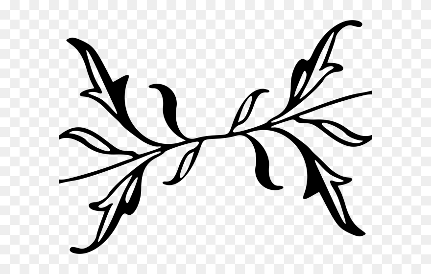 Decorative Divider Cliparts - Decorative Floral Divider Png Transparent Png