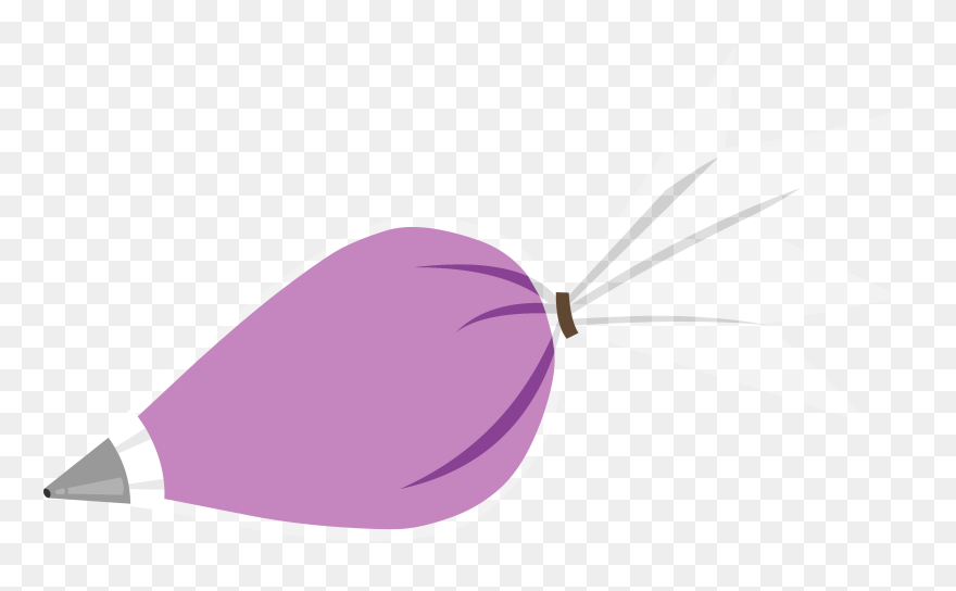 Frosting Bag Clipart - Piping Bag Clipart Transparent - Png Download
