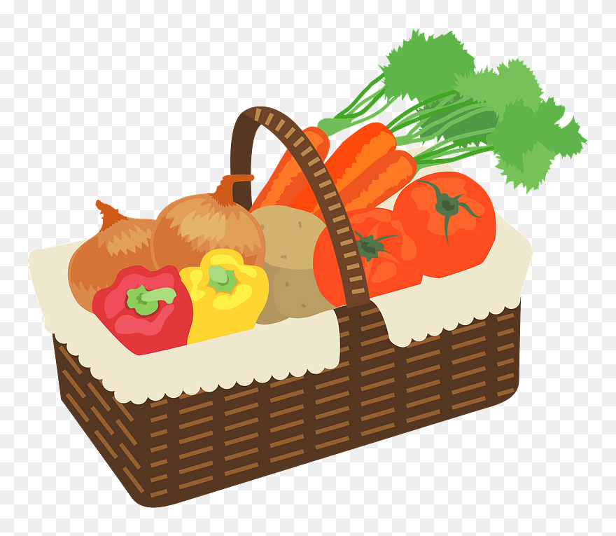 野菜 バスケット イラスト フリー Clipart