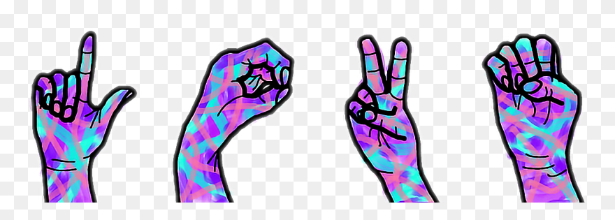 #hands #hand #signlanguage #sign #signs #alphabet #letters Clipart