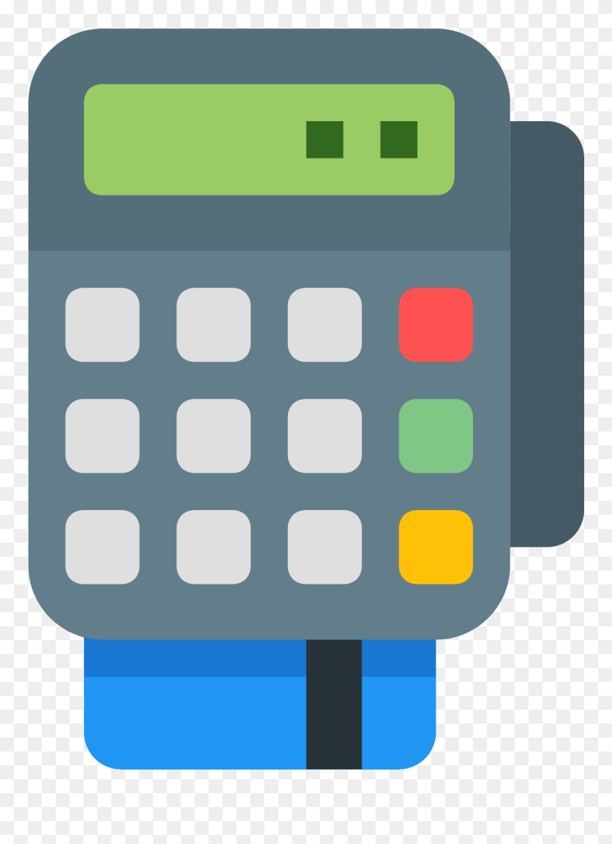 Icons Of Point Pos Sale Terminal Computer Clipart - Pos Png Transparent Png
