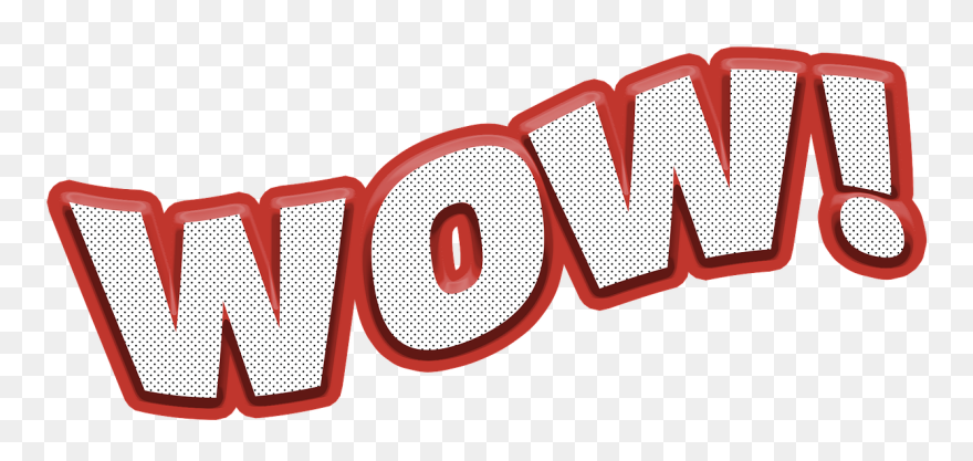 Transparent Free Clipart Sale Sign - Red Wow - Png Download