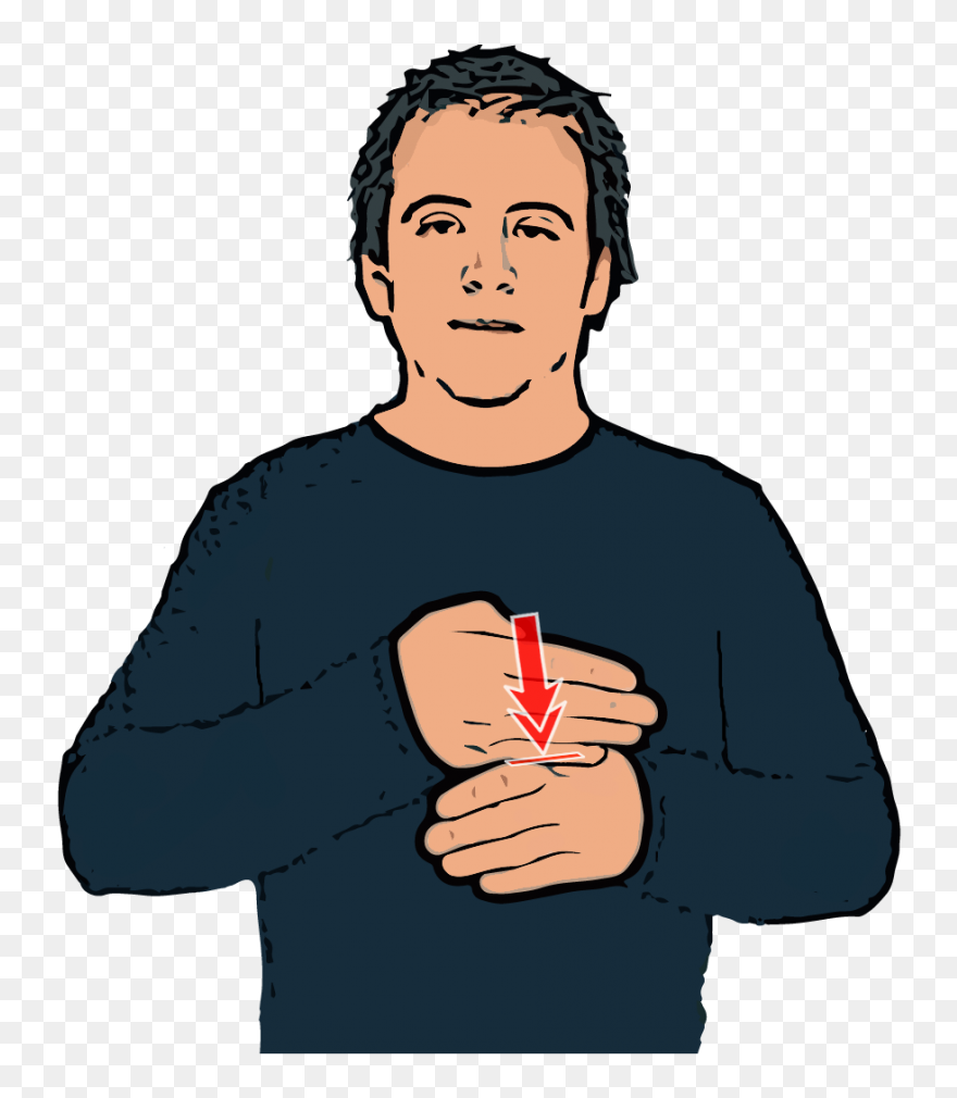 Transparent Dictionary Clipart - British Sign Language Home - Png Download