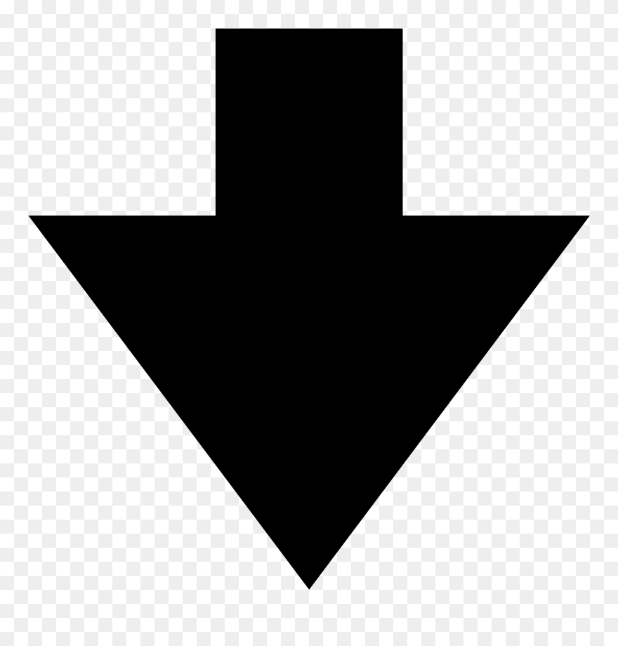 Small Arrow Transparent & Png Clipart Free Download - Small Down Arrow Svg