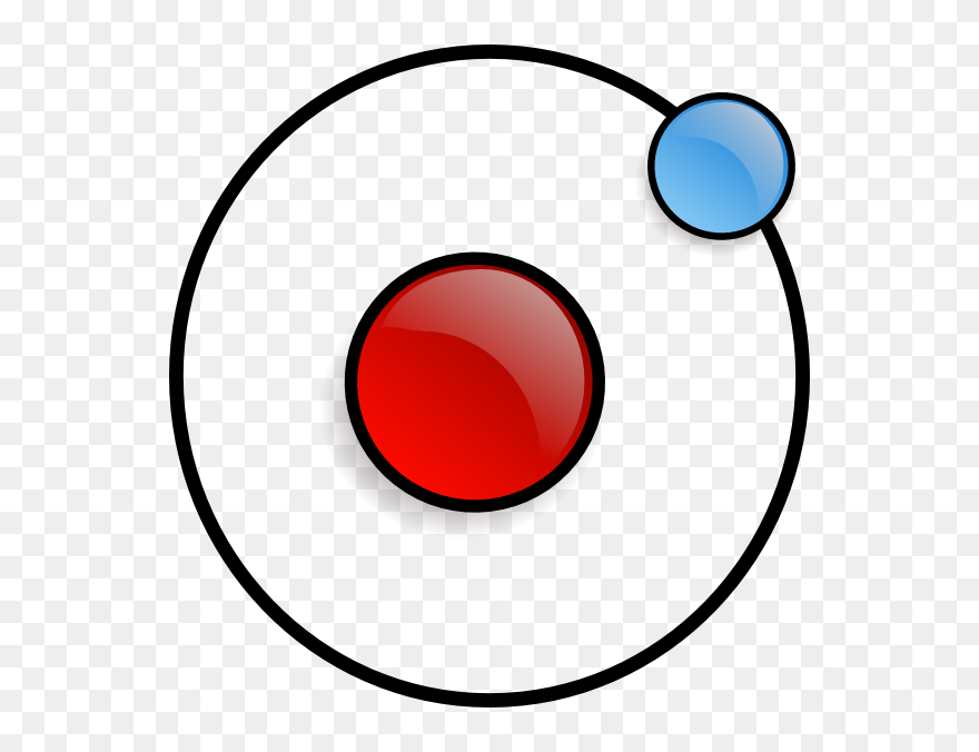 Atom Symbol 2 Clip Art - Atom In Science - Png Download