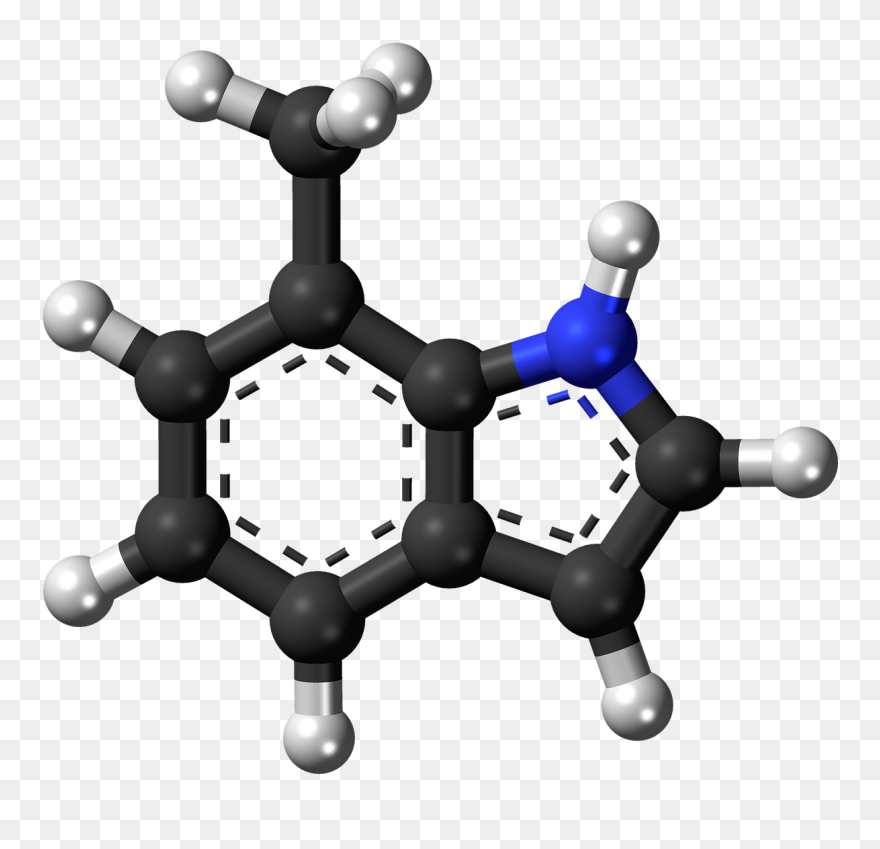 Phthalic Anhydride Molecule Clipart