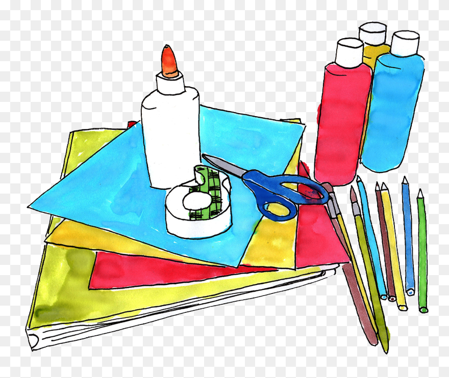 Layers Of Learning Supplies Clipart