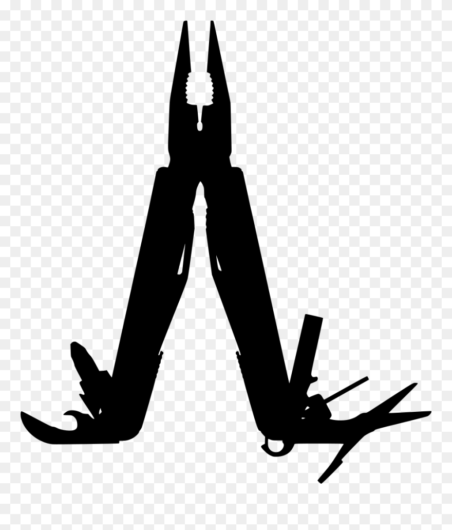 Multi-tool Png - Leatherman Wave Black Clipart