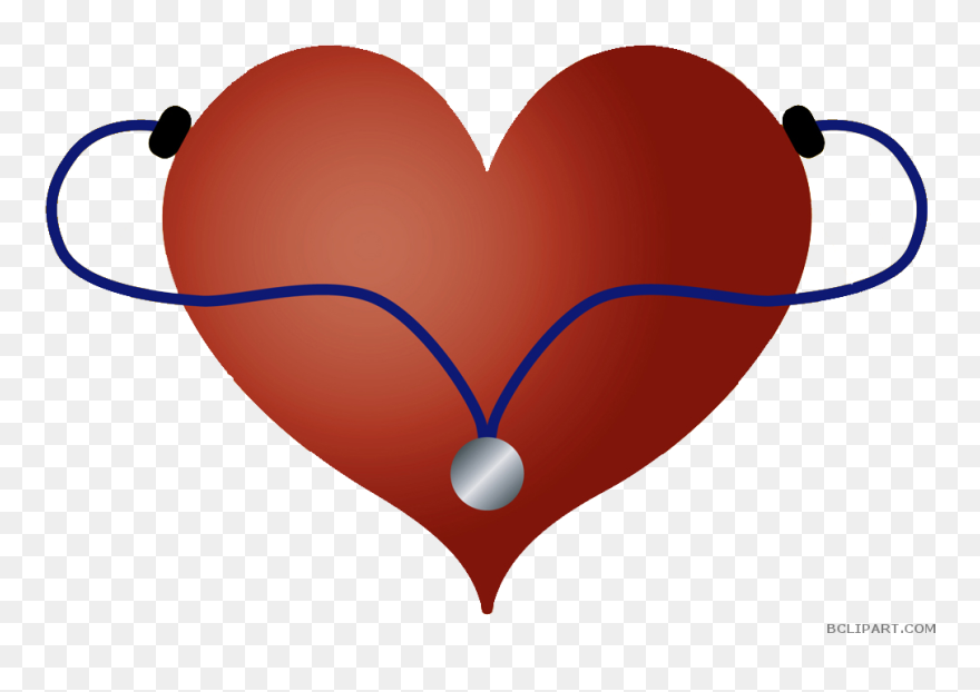Clipart Stethoscope Heart Clipart Library Stethoscope - Heart With Stethoscope Png Transparent Png