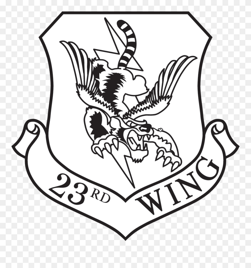 Af Flying Tigers - Illustration Clipart