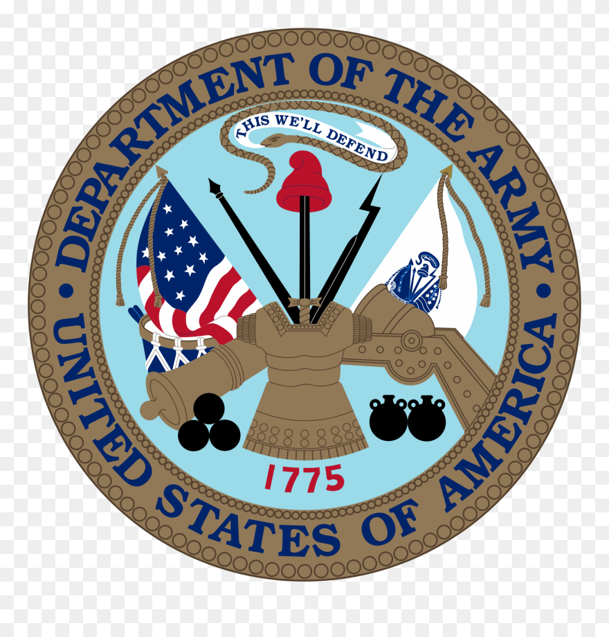 Military Logo, Symbols Insignias The United States - United State Army Badge Clipart