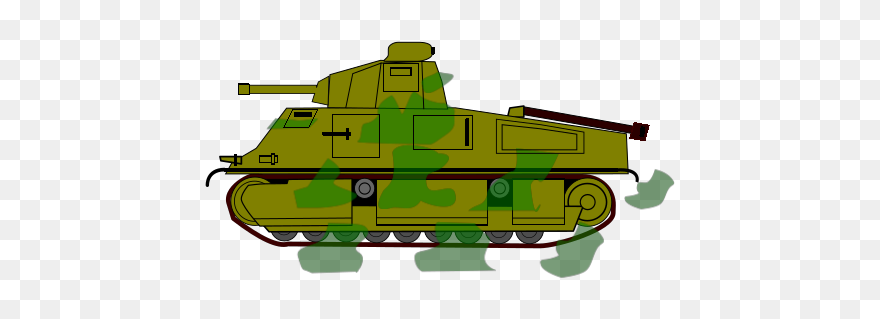 Army Tank Clip Art - Png Download