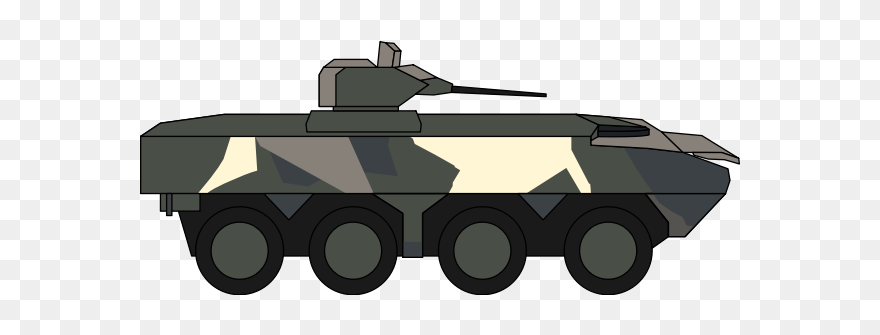 Military Vehicle Illustration - Gempita Av8 Vector Clipart