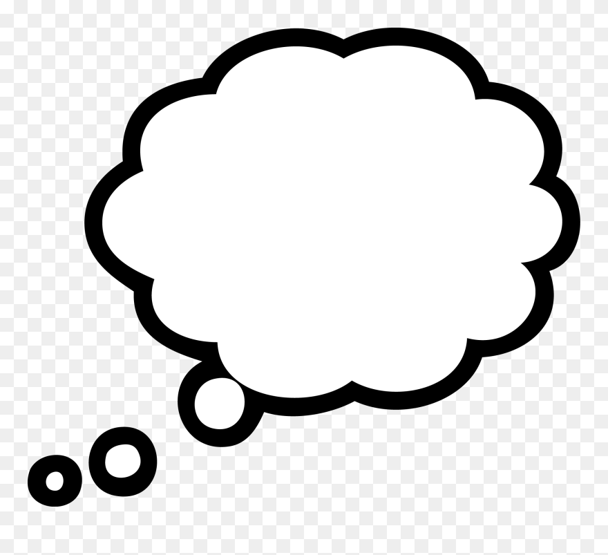 Mind Thought Idea - Thought Bubble Png Clipart